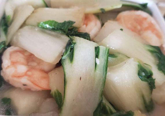 Shrimp and Bok Choy