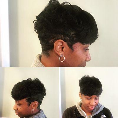 Big chop!! Short hair is one of my faves!