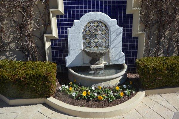 Small decorative fountain