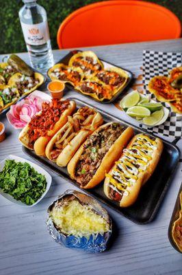 Mexican Style Hot Dogs