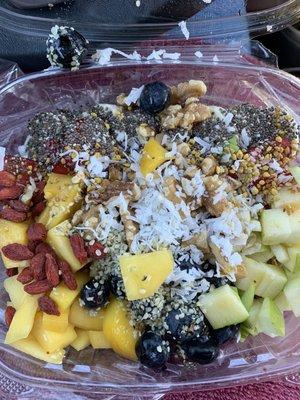 Warrior açaí bowl.