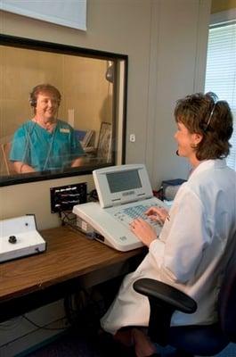 Diagnostic Hearing Evaluations We assess all parts and functions of the ear through a variety of test procedures...