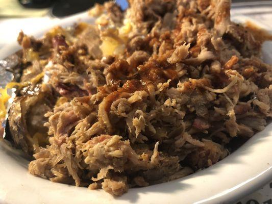 Loaded BBQ Potato. This is so delicious y'all