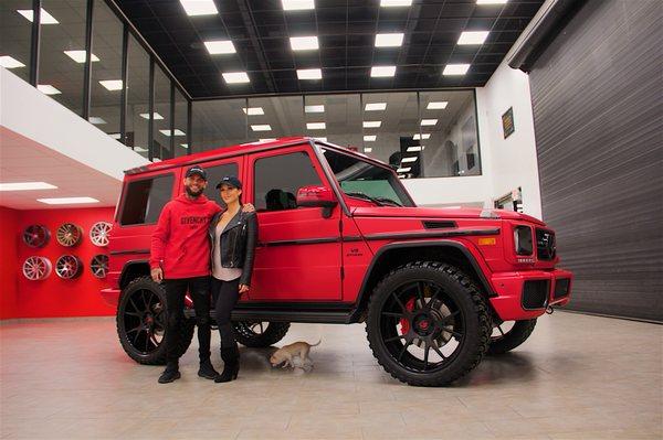 Cody No Love and his new custom G63!