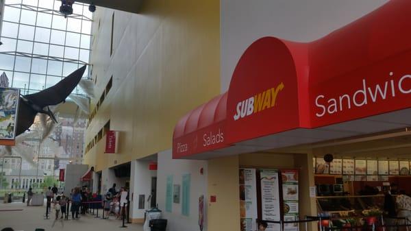 Store Entrance inside the Connecticut Science Center Lobby