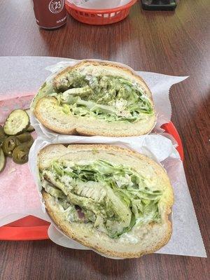 Chicken Pesto Sandwich