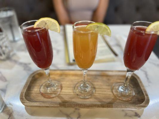 Mimosa trio