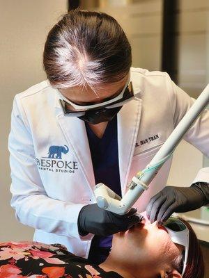 Transform your smile with veneers, dental implants, and teeth whitening at Bespoke Dental Studios in Orange County, CA!