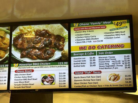 Menu w 2024 prices