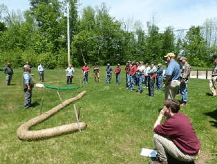 Erosion Control Workshop field session.