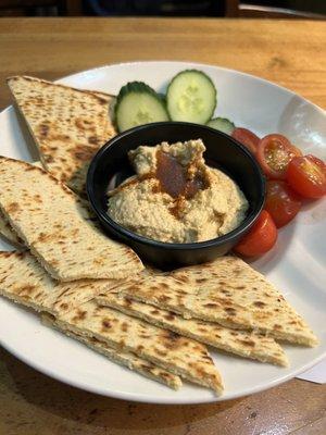 Hummus platter