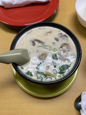 Tom Kha shrimp