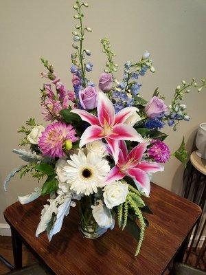 Beautiful garden style bouquet