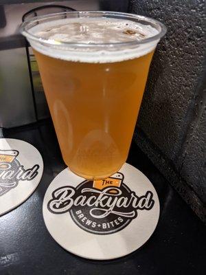 Beer at The Backyard Brews & Bites, South Hill