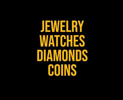 Jewelry Watches Diamonds Coins