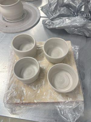 Pre-bisque bowls