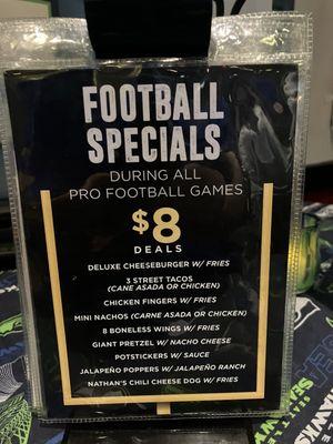 Football specials