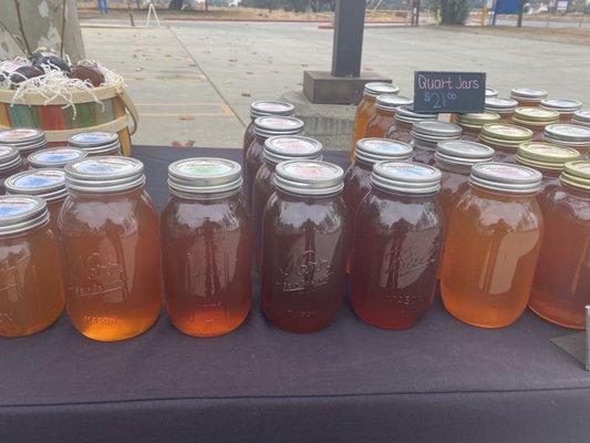 Raw local honey