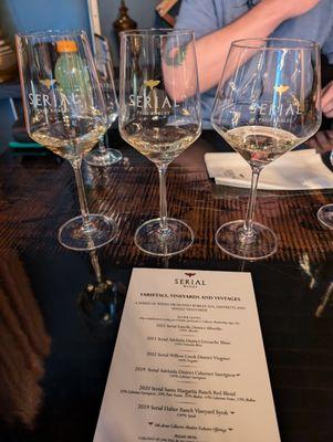 Varietals, Vineyards, and Vintages Tasting August 2024