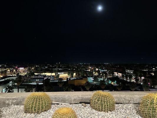 View of downtown Palm Springs