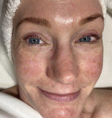 Lash lift and brow Henna