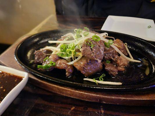 Wagyu beef teppan steak