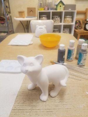 Unpainted kitty