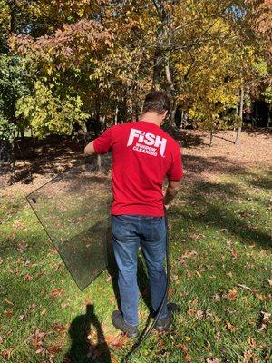 Fish Window Cleaning