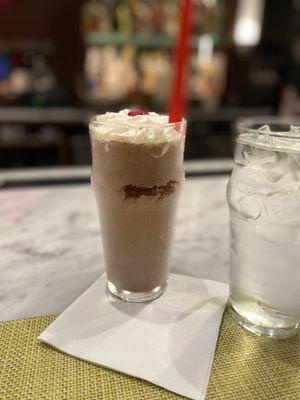 Milk Shake at the bar