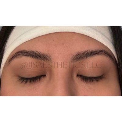 brow lami, wax, shaping and tint