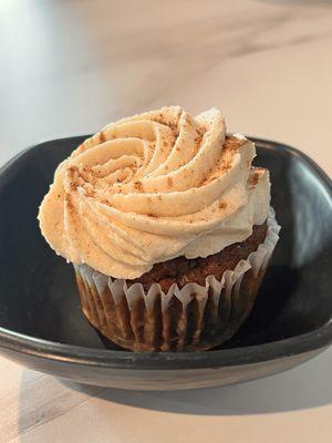 Pumpkin spice latte cupcake