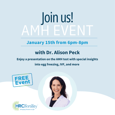 Join us for a Free AMH Testing Event with Dr. Peck! Space is limited, sign up online at Havingbabies.com/events