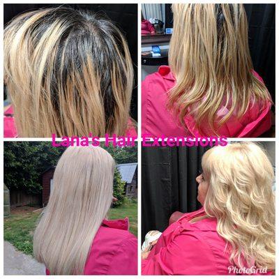 #thinninghair,#blondeHairExtensions