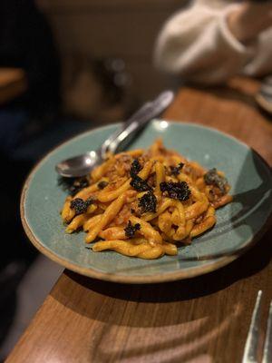 Saffron Casarecce pasta