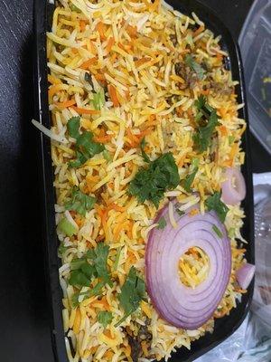 Hyderabadi Dum-Ka Chicken Biryani