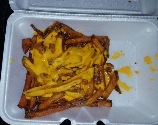 Overcooked fries...