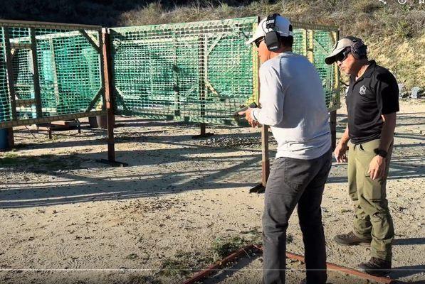 Range shooting was my favorite part of the experience