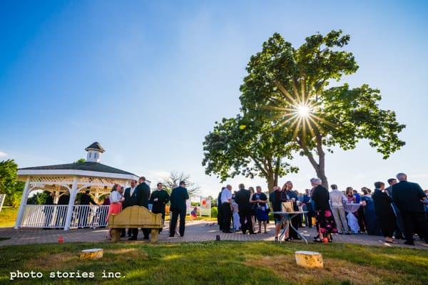 Cocktail Hour at the Gazebo