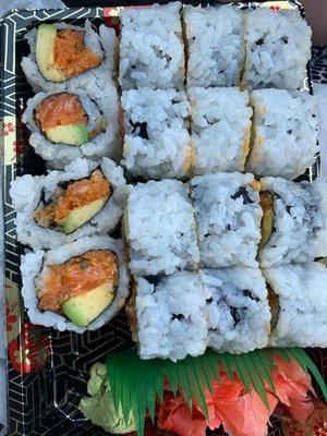 spicy salmon roll