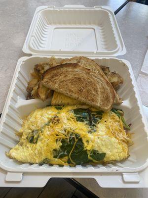 Western Omelette Platter