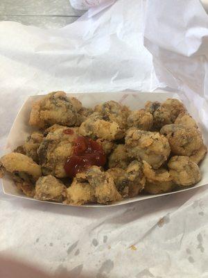 Good breaded mushrooms