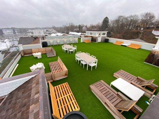 Lawn Green NY rooftop greening Greenwich CT