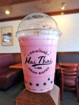 Boba Bubble Thai Pink Milk