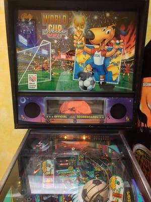 World cup pinball machine from 1994