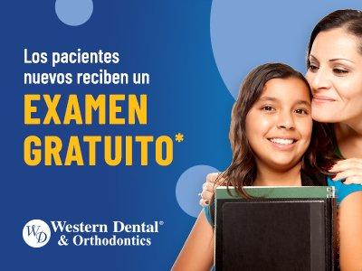  Los pacientes nuevos reciben un examen gratuito