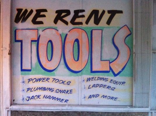 We Rent Tools