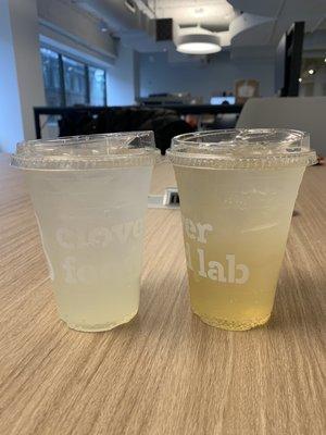 Ginger soda & apple soda