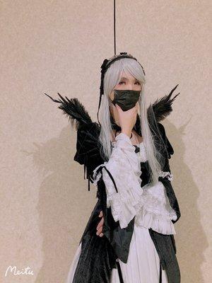 My bf as Suigintou from Rozenmaiden