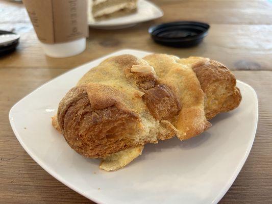 Almond croissant