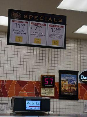 Deli specials